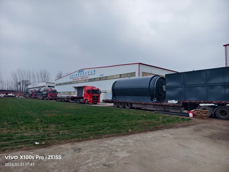 輪胎熱解設備技術升級，無催化輪胎煉油前景廣闊